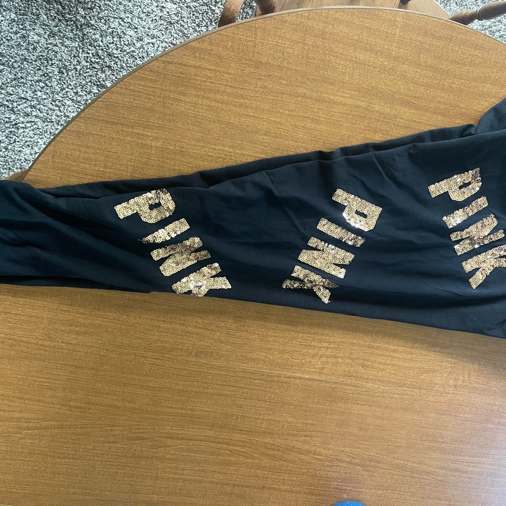 Victoria's Secret PINK Black Yoga Leggings